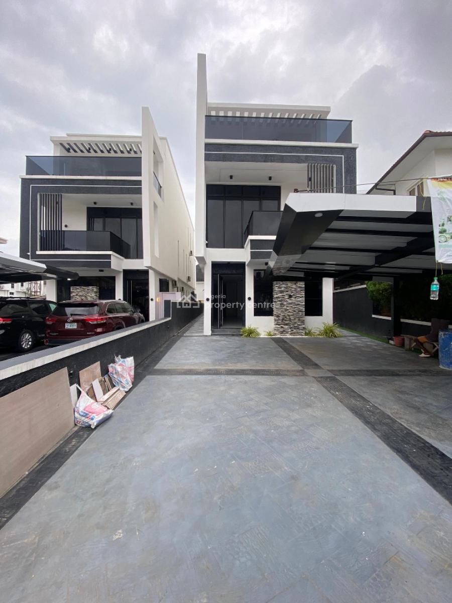 5 Bedroom Fully Detached Smart Duplex with Bq, Pool, Cinema, Penthouse, Megamound Estate, Lekki, Lagos, Detached Duplex for Sale