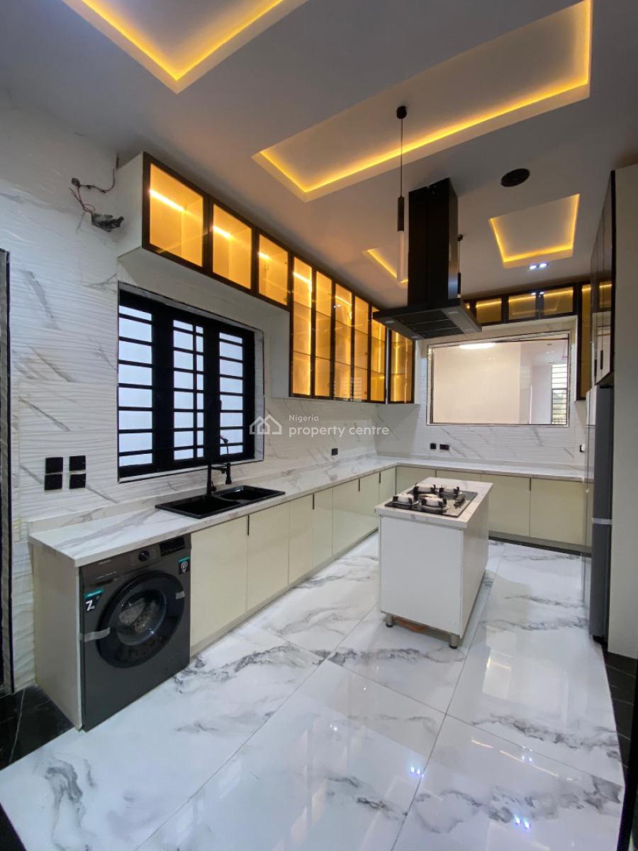 5 Bedroom Fully Detached House with Pool, Cinema, Gym, Solar Inverter, Megamound Estate, Lekki, Lagos, Detached Duplex for Sale