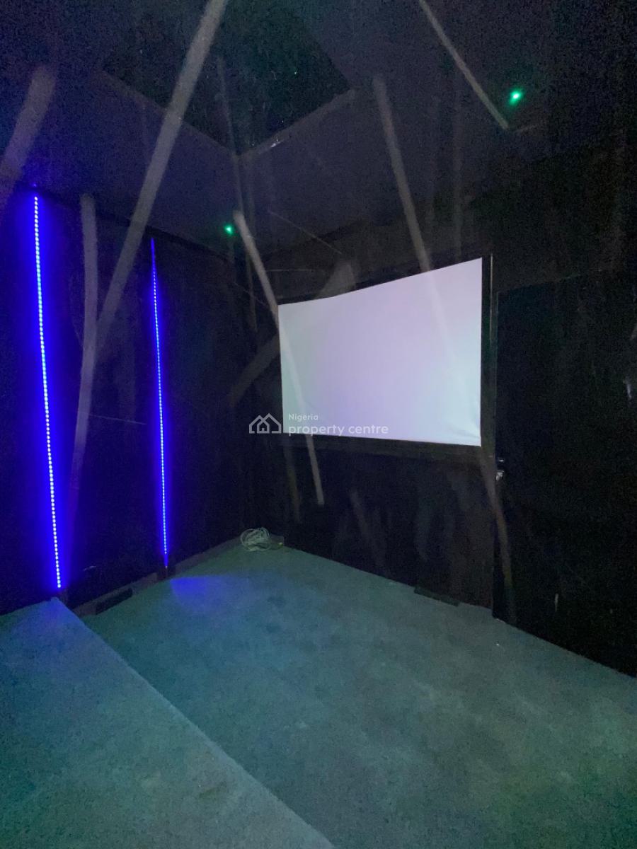 5 Bedroom Fully Detached House with Pool, Cinema, Gym, Solar Inverter, Megamound Estate, Lekki, Lagos, Detached Duplex for Sale