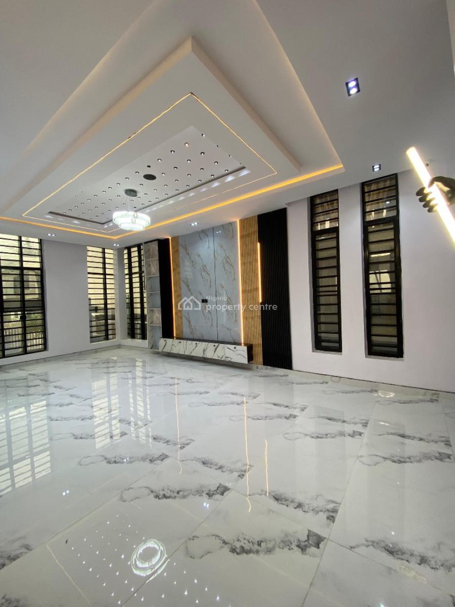 5 Bedroom Fully Detached House with Pool, Cinema, Gym, Solar Inverter, Megamound Estate, Lekki, Lagos, Detached Duplex for Sale