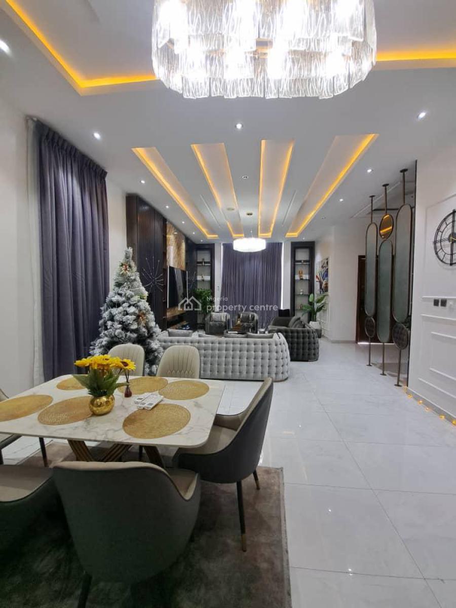 Magnificent 5 Bedroom Fully Detached Duplex and Furnished with  Pool, Megamound Estate Lekky County Home, Lekki, Lagos, Detached Duplex for Sale