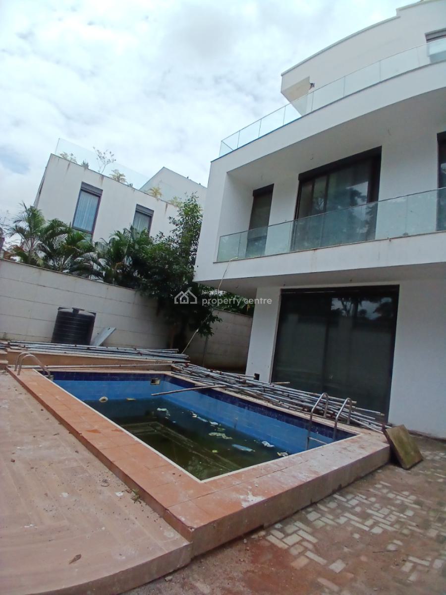 Brand New 6 Bedroom Fully Detached Mansion with a Swimming Pool, Maitama Abuja Diplomatic Zone, Maitama District, Abuja, Detached Duplex for Sale