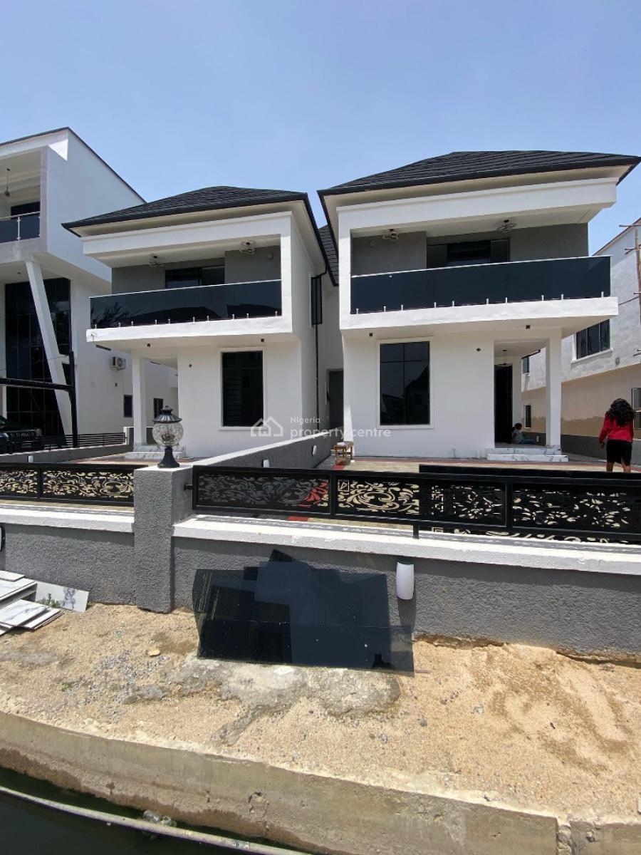 5 Bedroom Semi Detached Duplex with a Room Bq, Megamound Estate, Ikota, Lekki, Lagos, Semi-detached Duplex for Sale