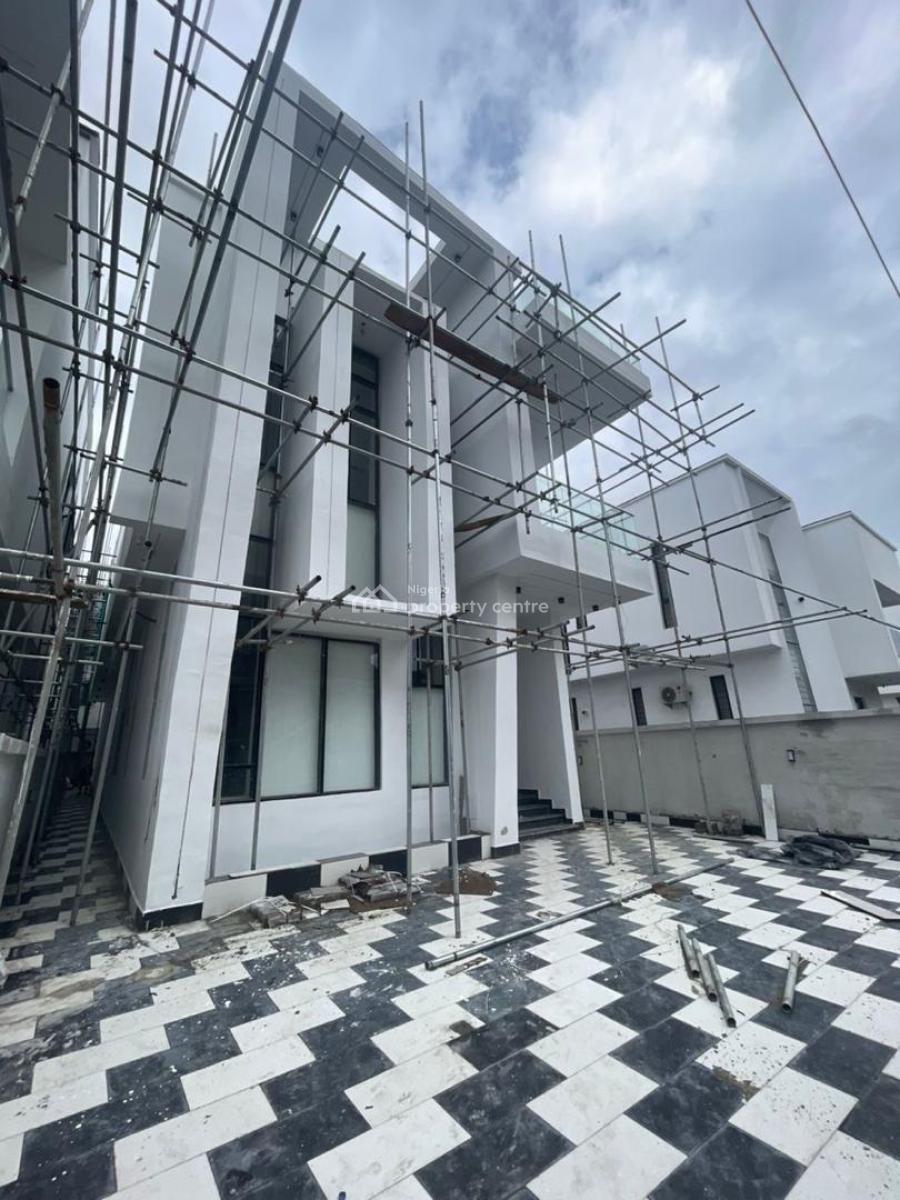 Elegant and Luxurious 5 Bedroom Fully Detached Duplex with a Bq, Chevron, Lekki, Lagos, House for Sale