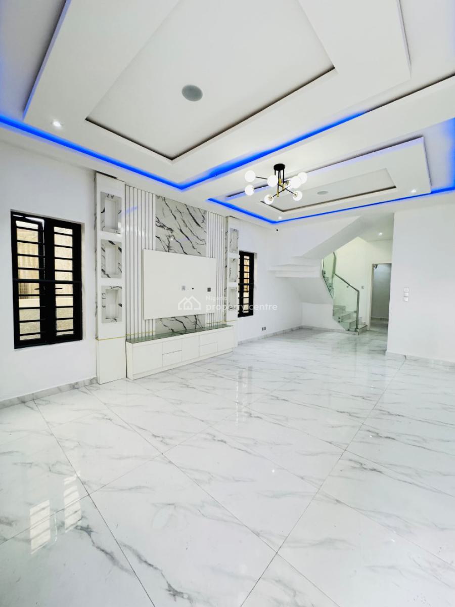 Well Finished 4bedrms Fully Detached Duplex with Bq 200m, Orchid Road, Lekki, Lagos, Detached Duplex for Sale