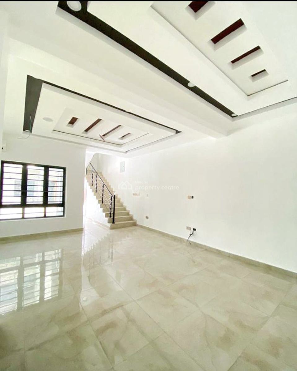 Brand 4 Bedroom Terrace House with a Bq in Service Estate., Ikate, Lekki, Lagos, Terraced Duplex for Rent