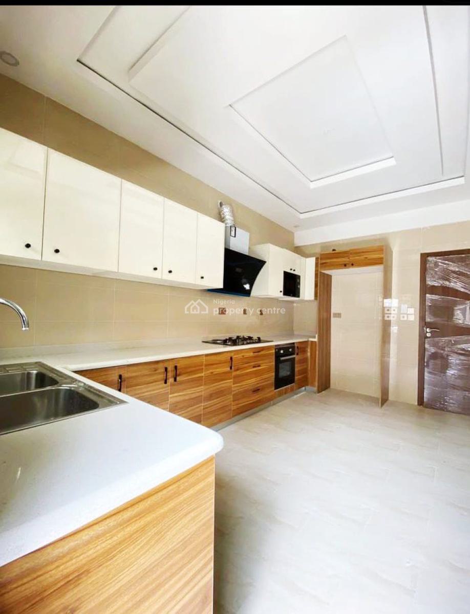 Brand 4 Bedroom Terrace House with a Bq in Service Estate., Ikate, Lekki, Lagos, Terraced Duplex for Rent