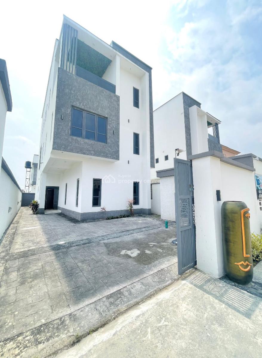 High Rise 5 Bedroom Detached Duplex with Spacious Ensuite Rooms, Ajah, Lekki, Lagos, Detached Duplex for Sale
