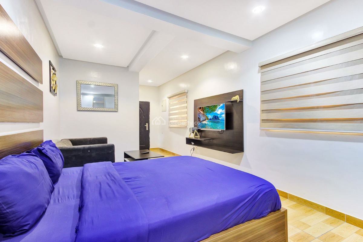 Luxury Studio Apartment with Fitted Kitchen, Freedom Way, Lekki Phase 1, Lekki, Lagos, Self Contain (single Rooms) for Rent