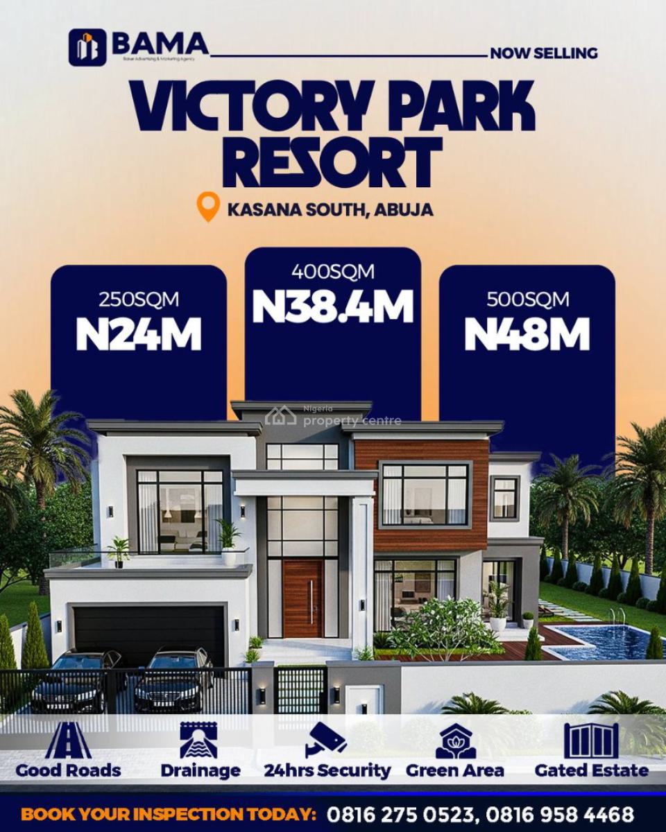 Buy Fcda-approved Plots in The Scenic District, Victory Park Resort, Brookshore Estate, Karsana South, Karsana, Abuja, Mixed-use Land for Sale