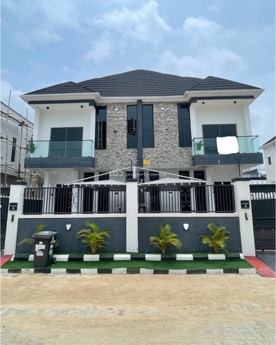 4 Bedroom Semi Detached Duplex, Ikota, Lekki, Lagos, Semi-detached Duplex for Sale