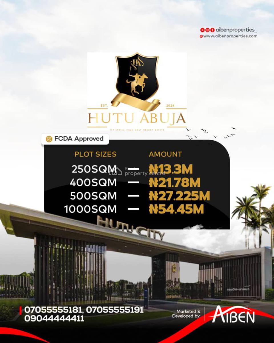 Buy Fcda‑approved Land Along Airport Road Before Centenary City, Hutu City, Lugbe District, Abuja, Mixed-use Land for Sale