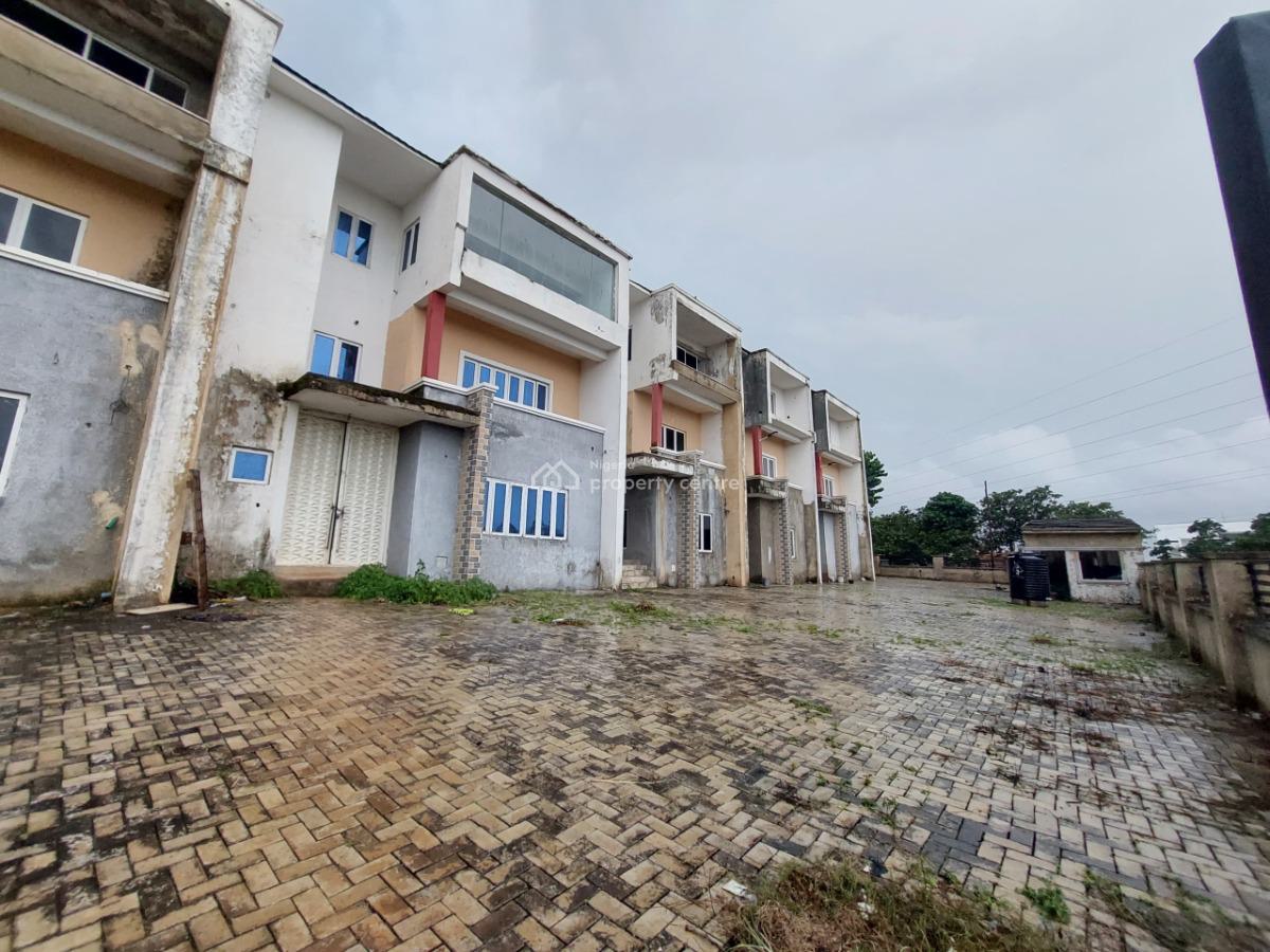 Shell 4 Bedroom Terrace with Bq, Off Mike Ozekhome, Asokoro District, Abuja, Terraced Duplex for Sale
