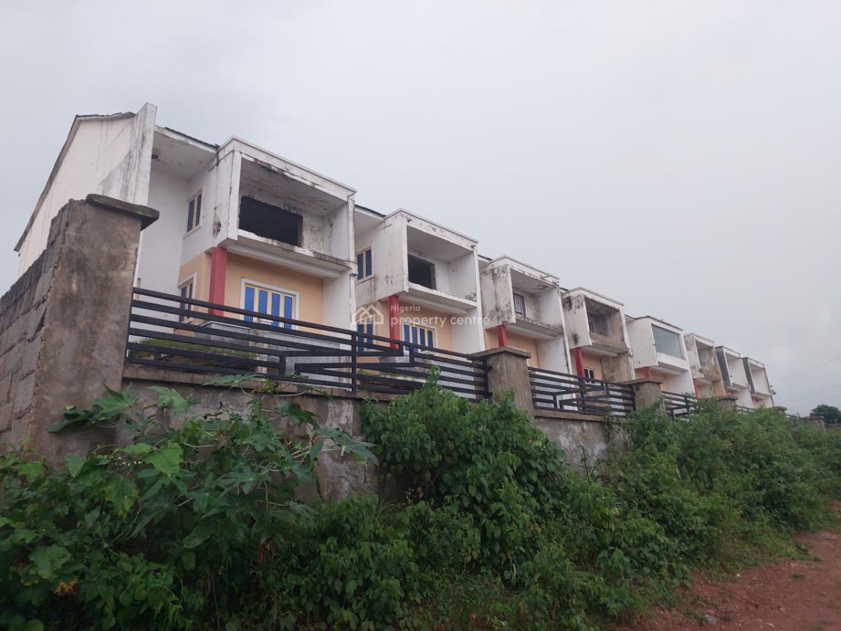 Shell 4 Bedroom Terrace with Bq, Off Mike Ozekhome, Asokoro District, Abuja, Terraced Duplex for Sale