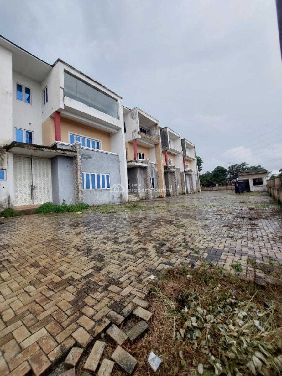 Shell 4 Bedroom Terrace with Bq, Off Mike Ozekhome, Asokoro District, Abuja, Terraced Duplex for Sale