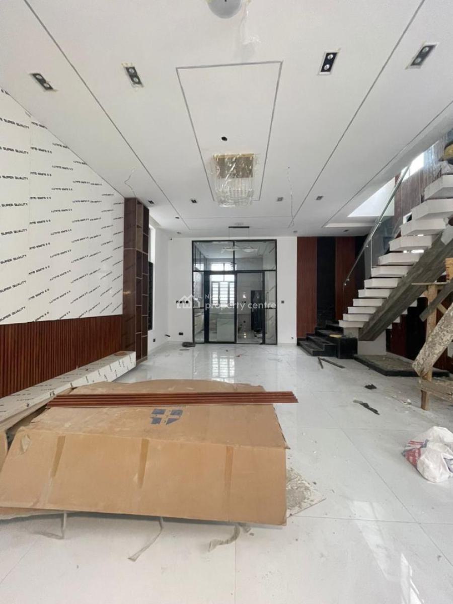 Luxurious 5 Bedroom Fully Detached Duplex with Bq, Chevron, Lekki, Lagos, Detached Duplex for Sale