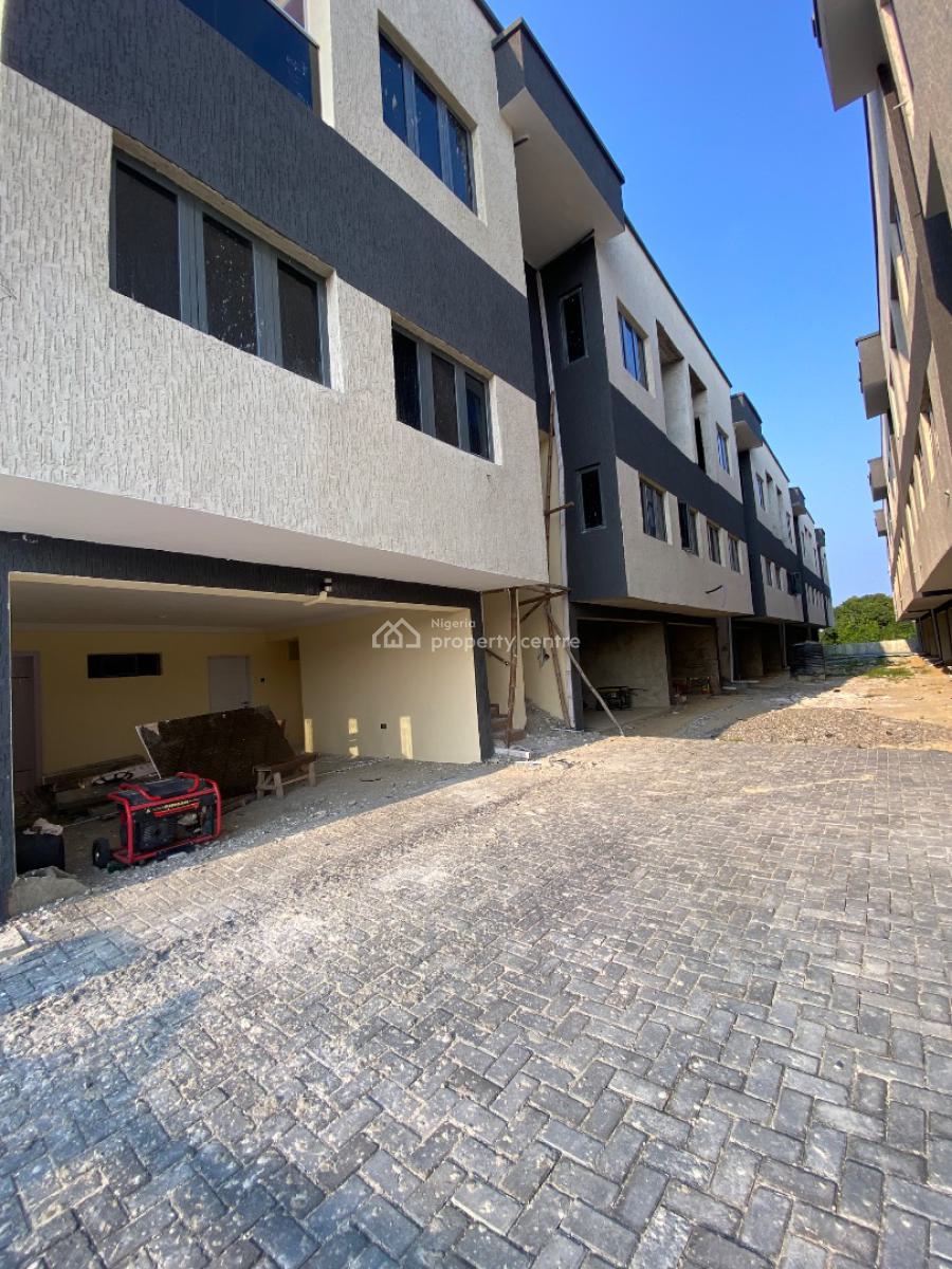 Newly Built 4bedroom Terrace Duplex Comes with Bq, Choice Estate Abijo Gra Ajah, Abijo, Lekki, Lagos, Terraced Duplex for Sale