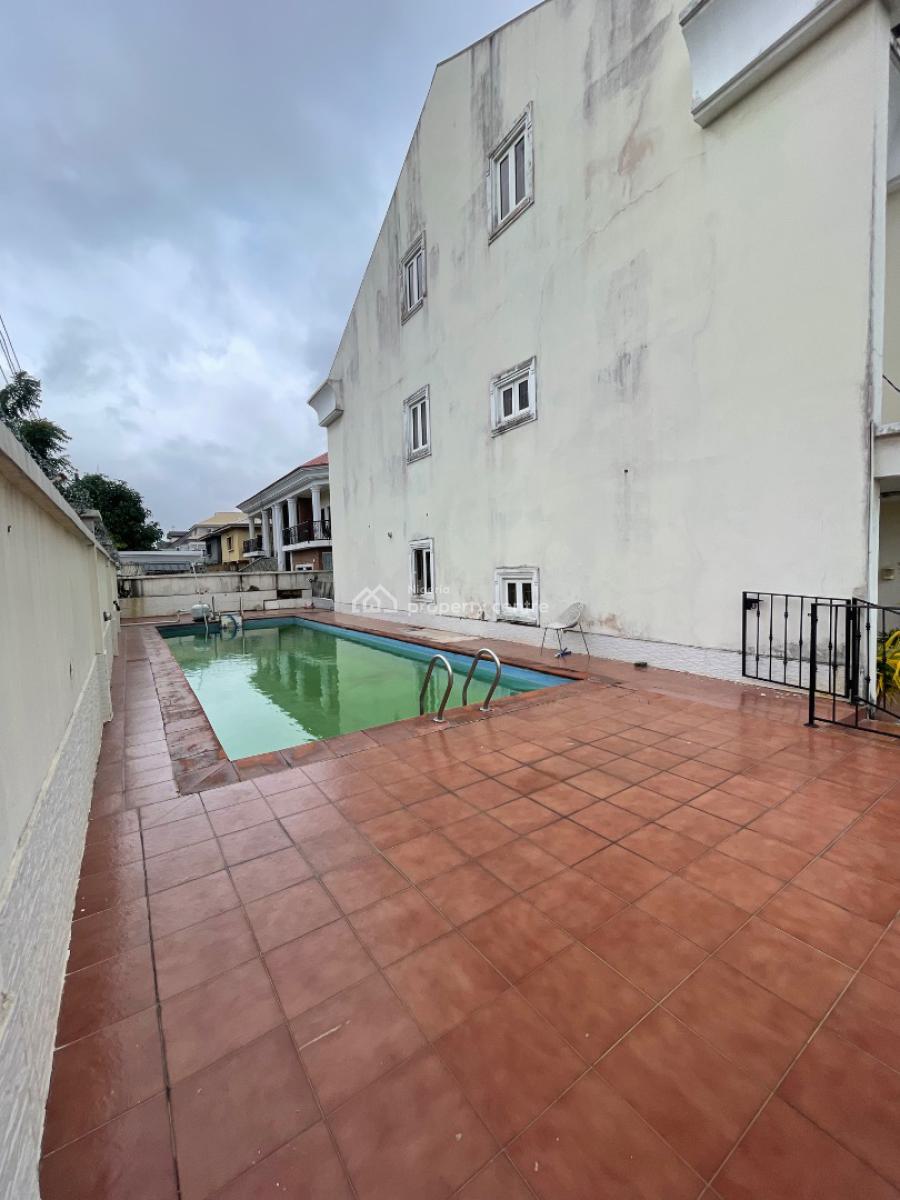 Self-serviced 4 Bedroom Terraced Duplex with Pool, Lekki Phase 1, Lekki, Lagos, Terraced Duplex for Rent