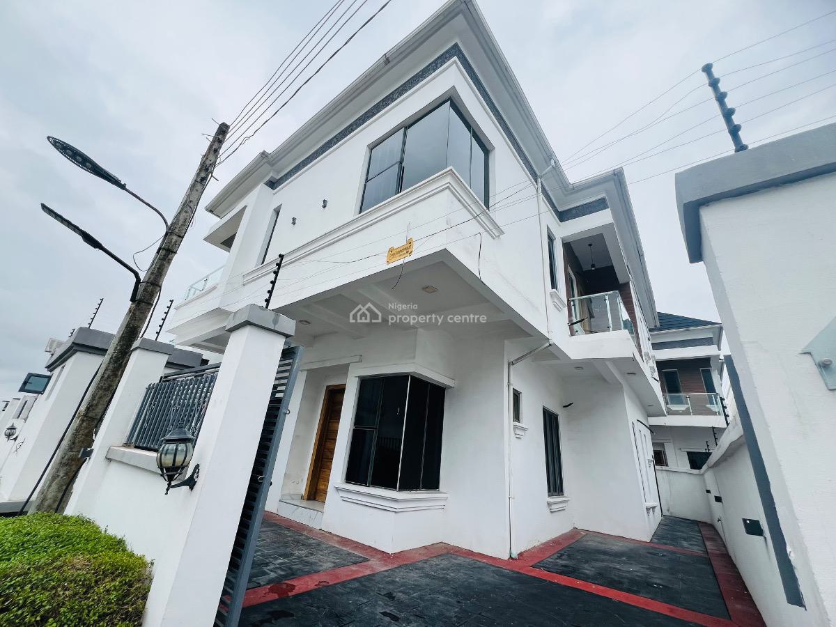 5bedroom Detached Duplex with Bq, Chevron Alternative, Lekki, Lagos, Detached Duplex for Sale