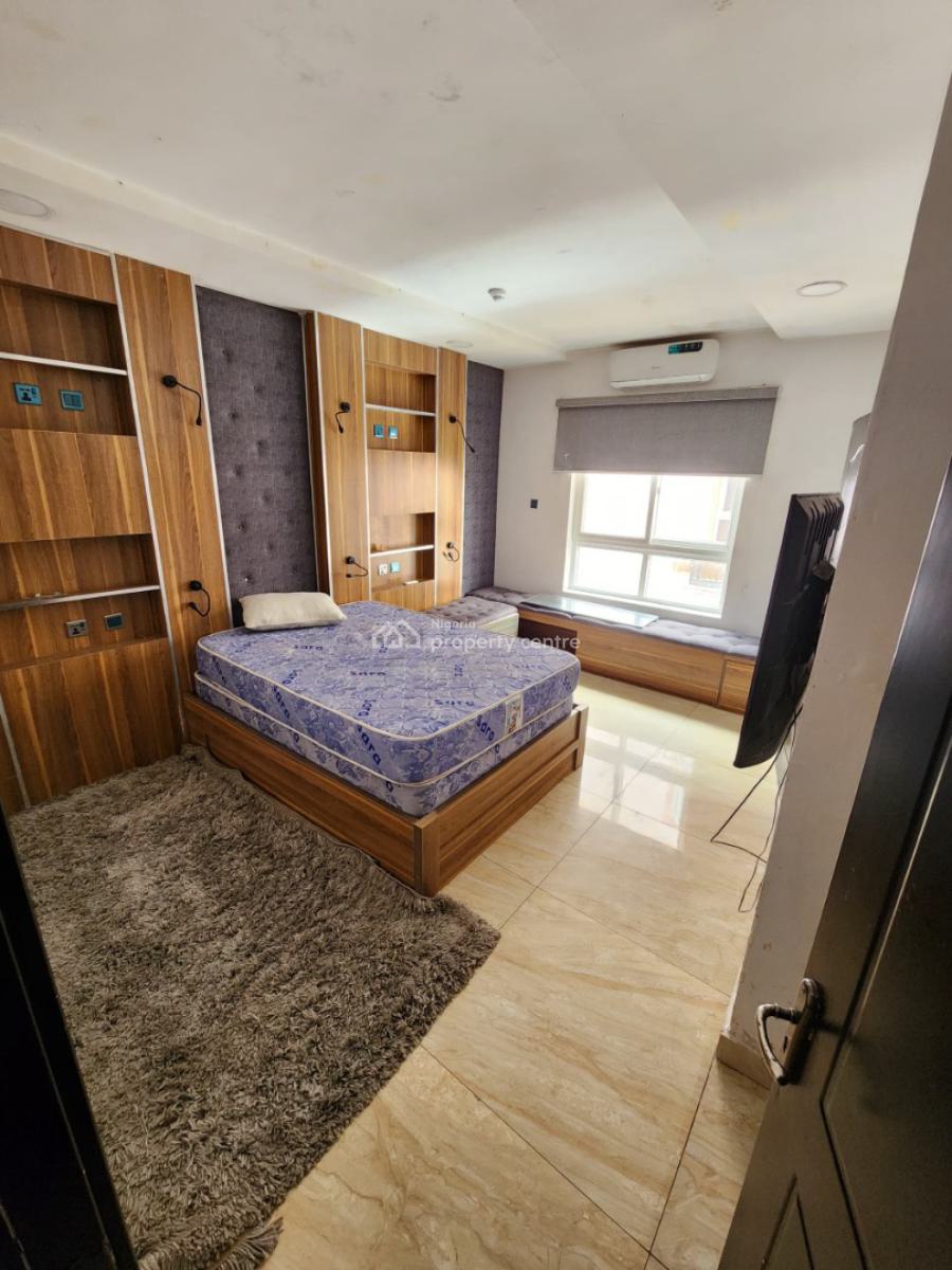 Partly Furnished 3 Bedroom Apartment with Bq, Osapa, Lekki, Lagos, Flat / Apartment for Rent