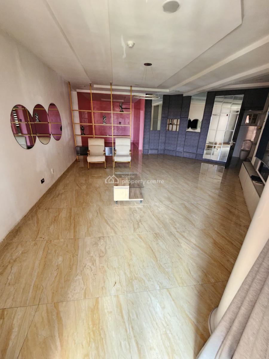 Partly Furnished 3 Bedroom Apartment with Bq, Osapa, Lekki, Lagos, Flat / Apartment for Rent