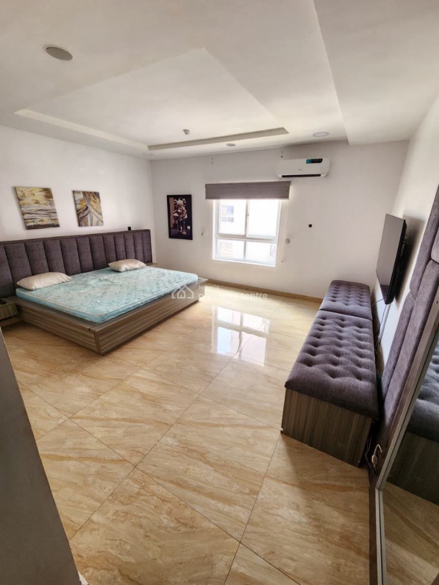 Partly Furnished 3 Bedroom Apartment with Bq, Osapa, Lekki, Lagos, Flat / Apartment for Rent