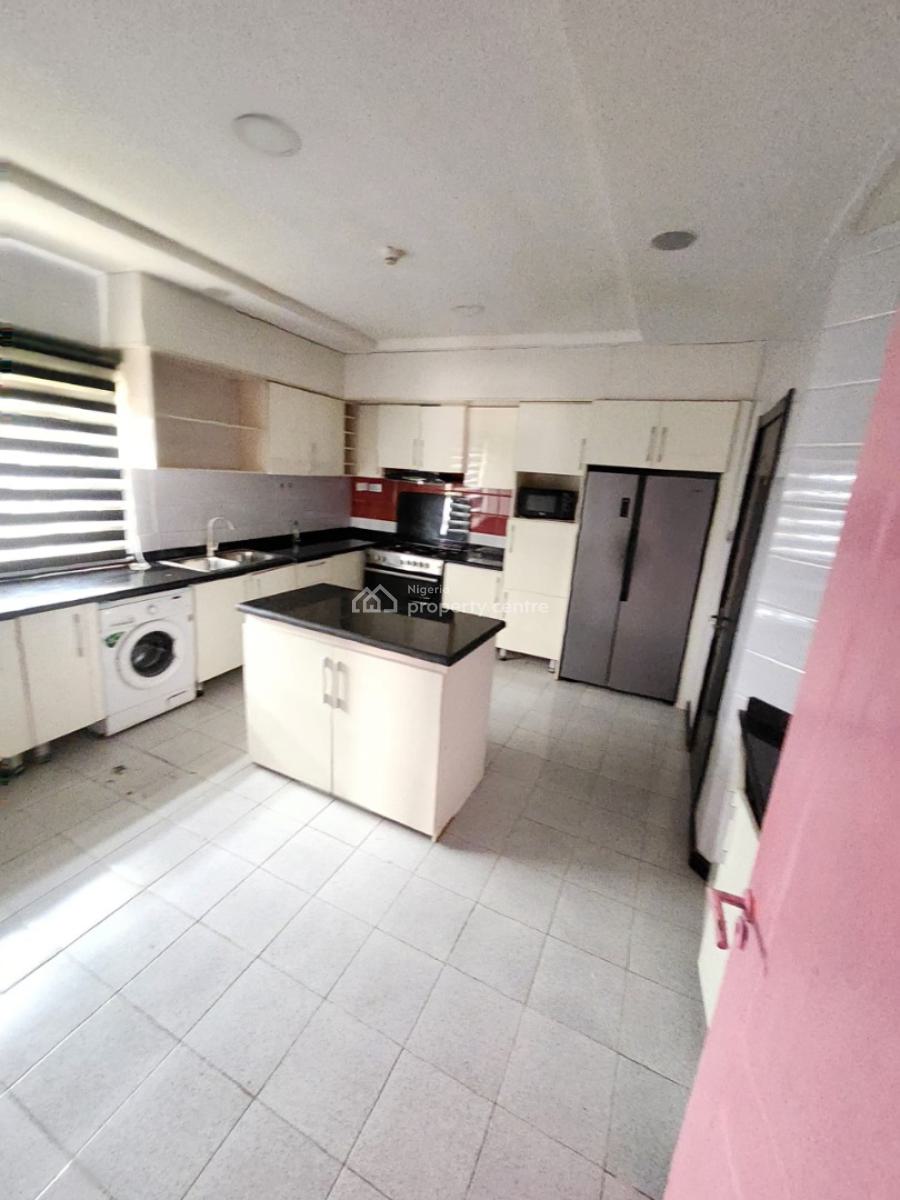 Partly Furnished 3 Bedroom Apartment with Bq, Osapa, Lekki, Lagos, Flat / Apartment for Rent