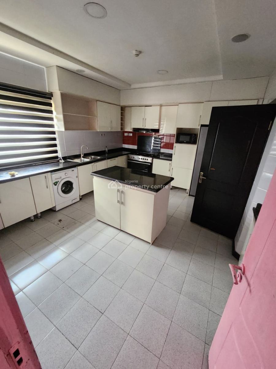Partly Furnished 3 Bedroom Apartment with Bq, Osapa, Lekki, Lagos, Flat / Apartment for Rent