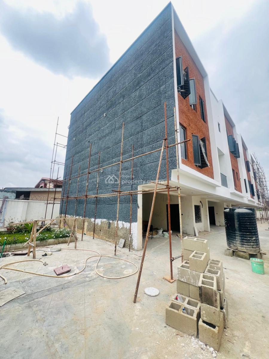 Astonishing Newly Built 4 Bedroom Terrace Duplex Plus Bq in a Secured, Ogudu,lagos, Ogudu, Lagos, Terraced Duplex for Sale