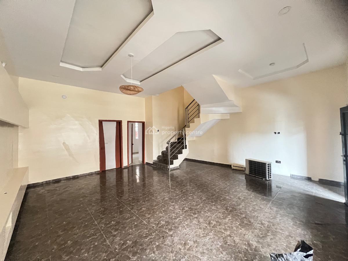 4bedroom Terrace Duplex with Bq, Chevron Alternative, Lekki, Lagos, Terraced Duplex for Rent