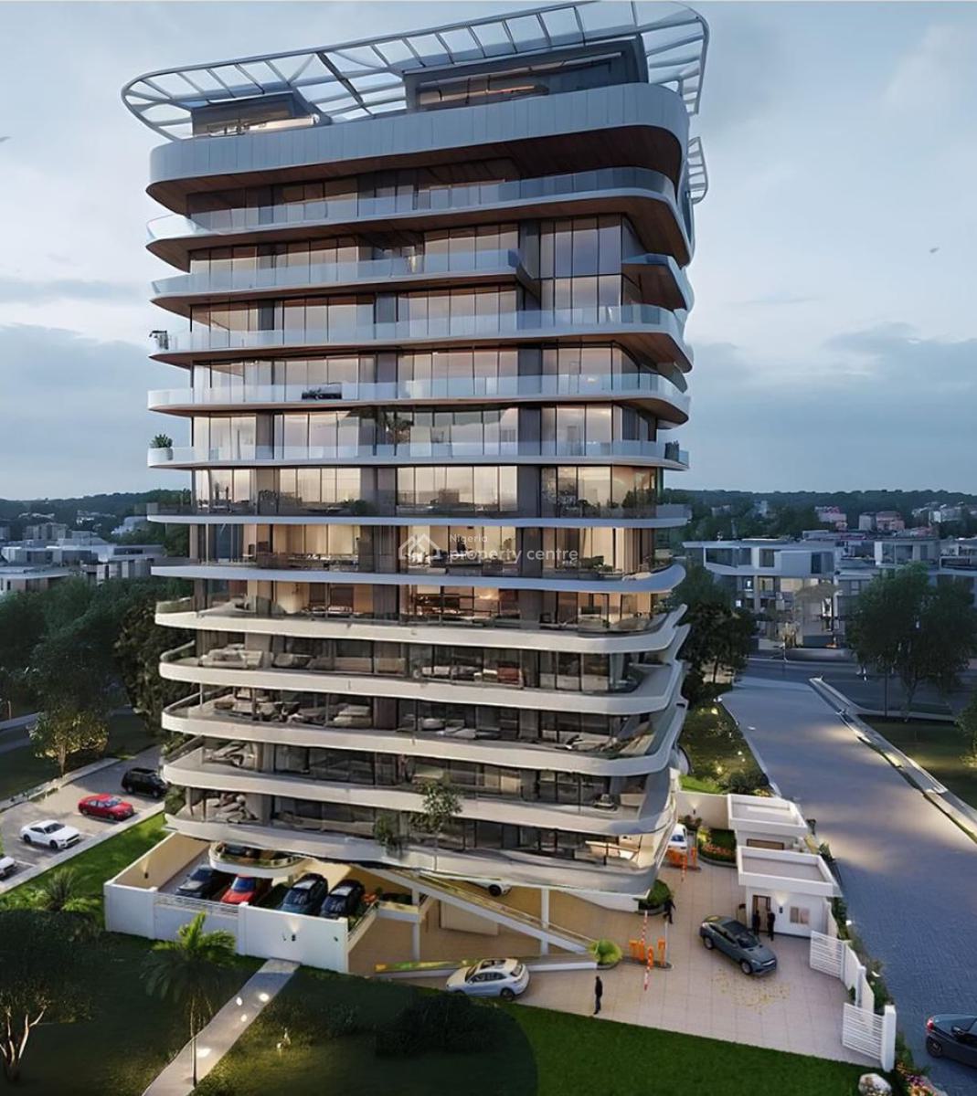 1, 2 & 3 Bedroom Apartments + Bq in a 15 Storey Development, Victoria Island (vi), Lagos, Flat / Apartment for Sale