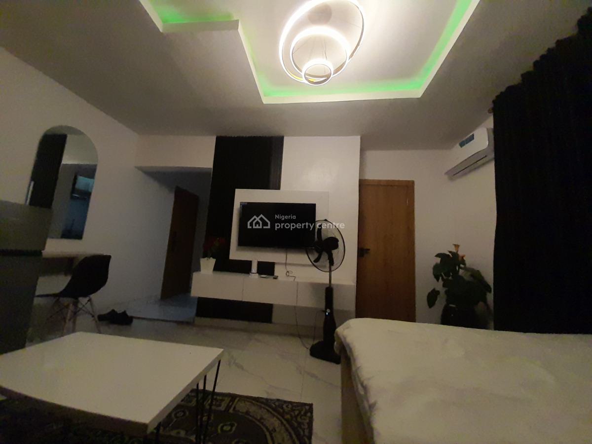Studio Apartment Fully Luxury Furnished with Smart Tv and Netflix, Yaba, Lagos, Flat / Apartment Short Let