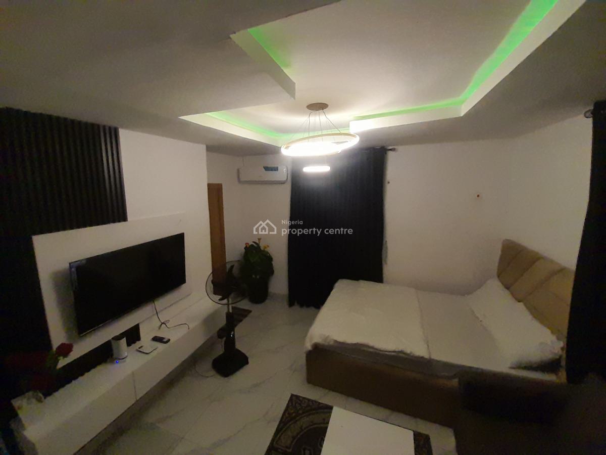 Studio Apartment Fully Luxury Furnished with Smart Tv and Netflix, Yaba, Lagos, Flat / Apartment Short Let