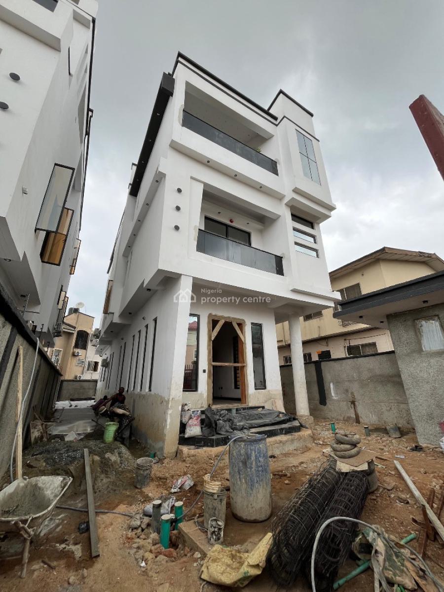 Gigantically Built Full Detached Smart Detached Duplex with Bq, All Rooms En-suite, Semi Smart Home, Penthouse Masters Bedroom, Gra Phase 2, Magodo, Lagos, Detached Duplex for Sale