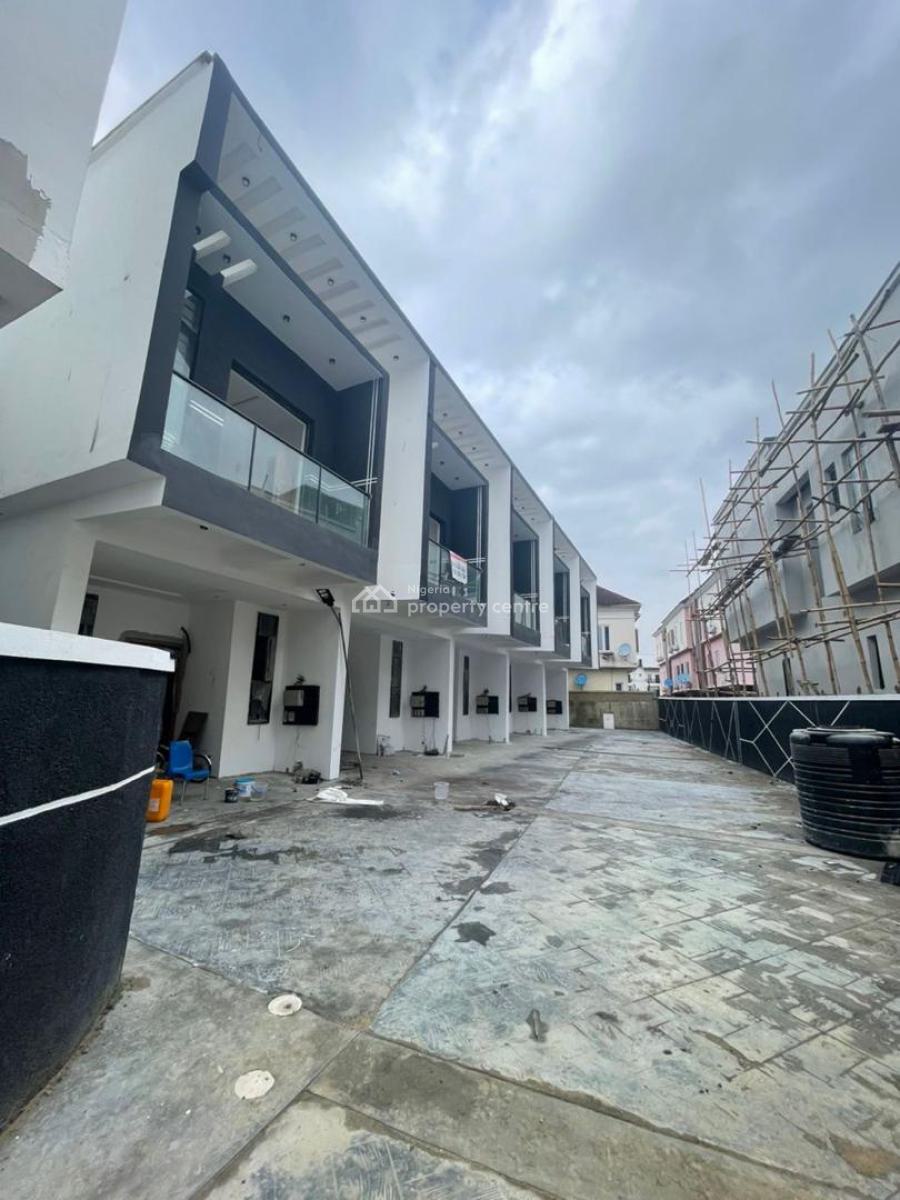 Newly Built 4 Bedroom Terrace Duplex with Bq, Just After Chevron Toll Gate, Lekki, Lagos, Terraced Duplex for Sale