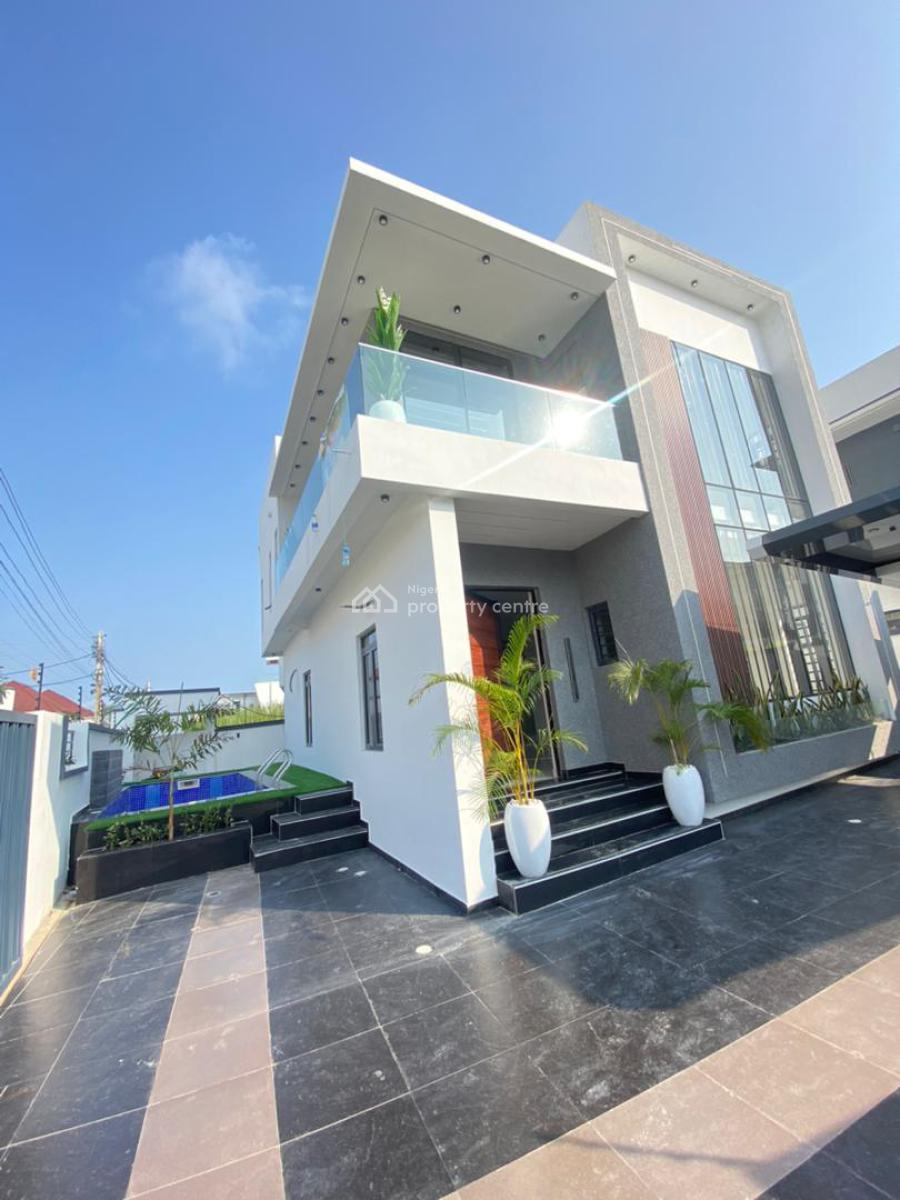 Contemporary 4 Bedroom Detached Duplex with Swimming Pool, Ajah, Lagos, Detached Duplex for Sale