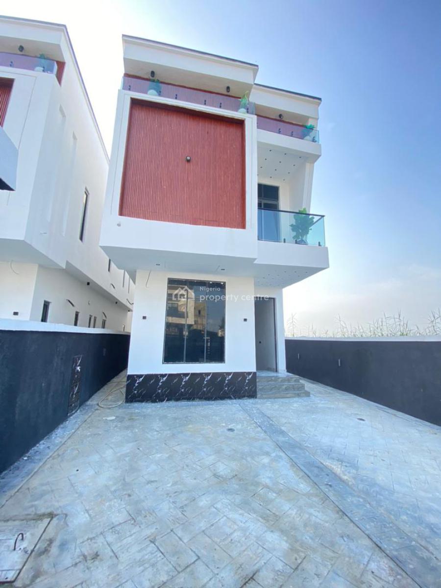 Contemporary 5 Bedroom Detached Duplex with Pool and Bq, Ajah, Lagos, Detached Duplex for Sale