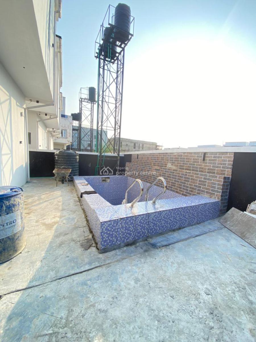 Contemporary 5 Bedroom Detached Duplex with Pool and Bq, Ajah, Lagos, Detached Duplex for Sale