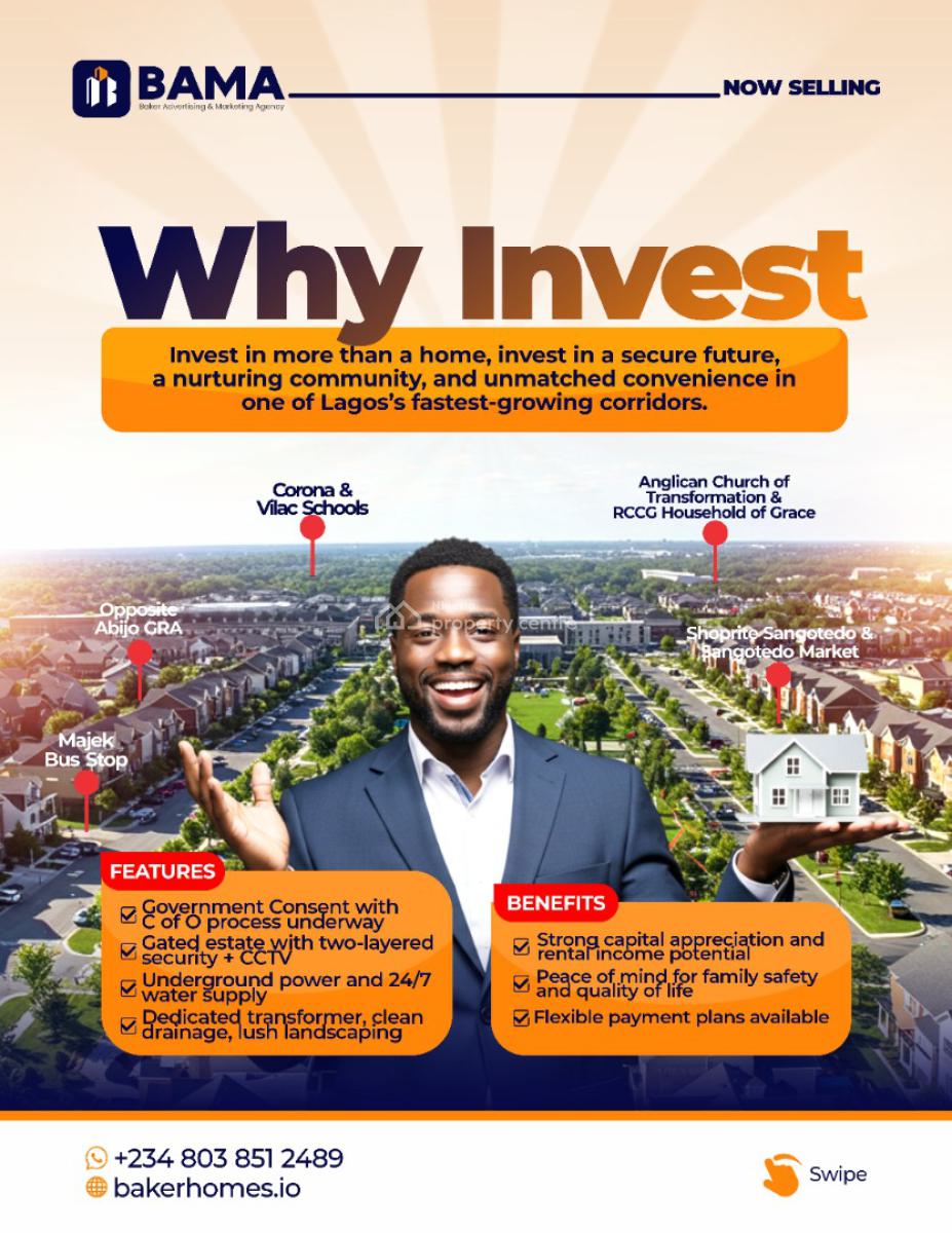 Buy Luxury Homes & Serviced Plots 2, 4, 5 Bedroom Semi Detached Duplex, Shalom Park Estate, Ajah, Lagos, Semi-detached Duplex for Sale
