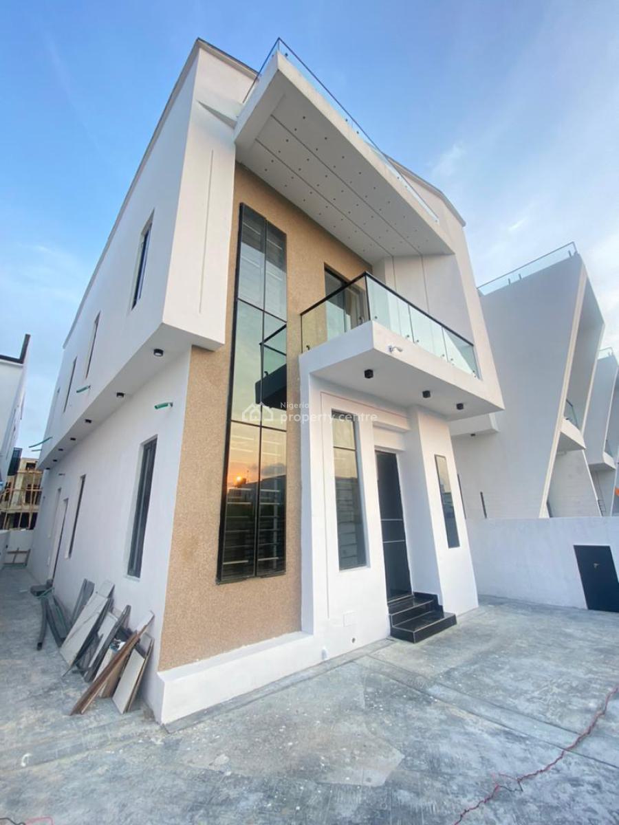 Contemporary 4 Bedroom Detached Duplex with Bq, Ajah, Lagos, Detached Duplex for Sale