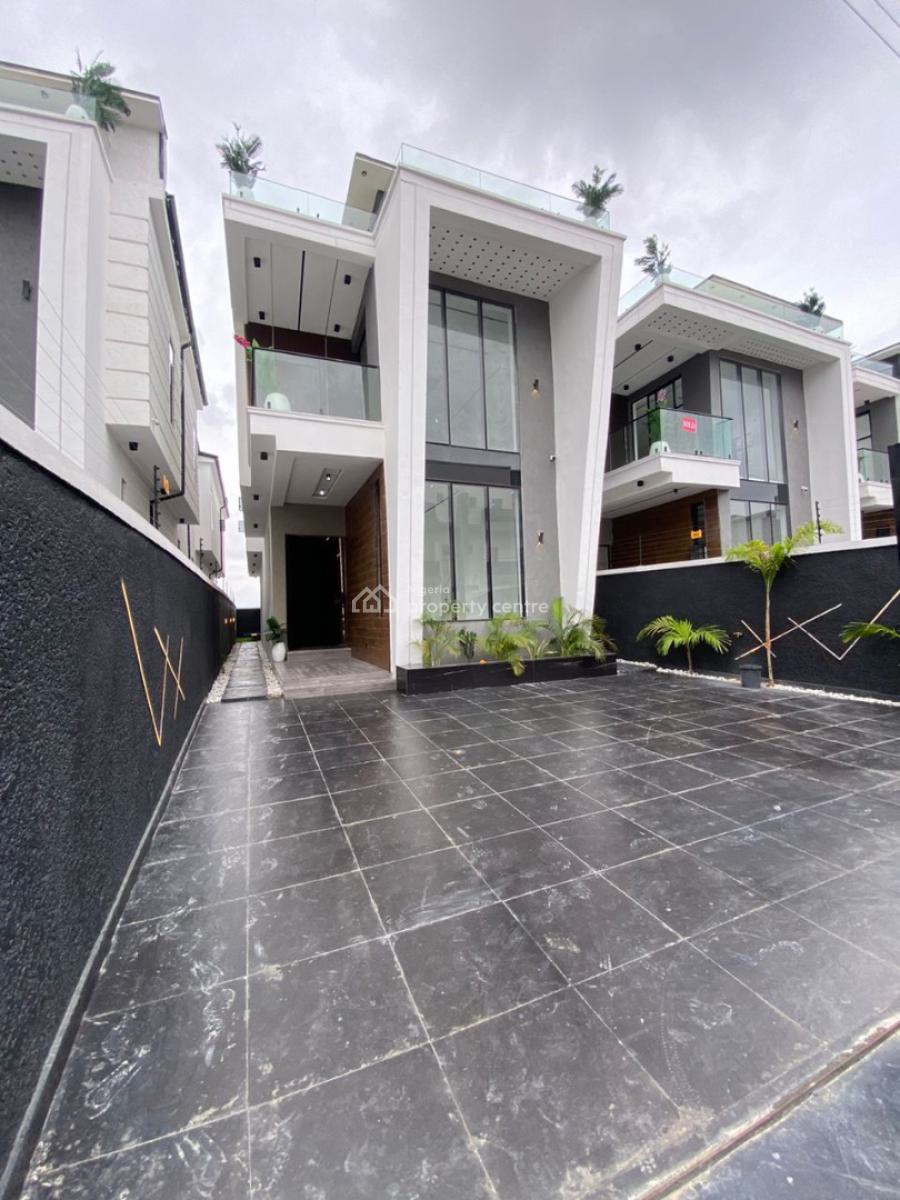 Contemporary 5 Bedroom Detached Duplex with Swimming Pool, Ajah, Lagos, Detached Duplex for Sale
