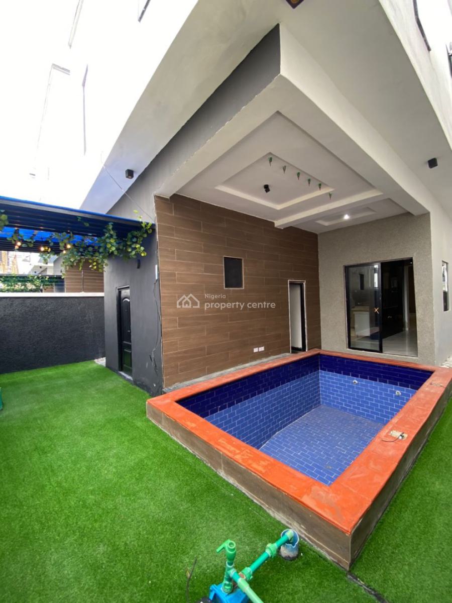 Contemporary 5 Bedroom Detached Duplex with Swimming Pool, Ajah, Lagos, Detached Duplex for Sale