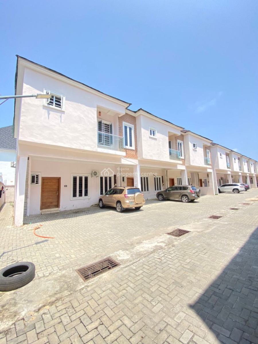 Spacious 3 Bedroom Terrace Duplex with Bq, Ajah, Lagos, Terraced Duplex for Sale