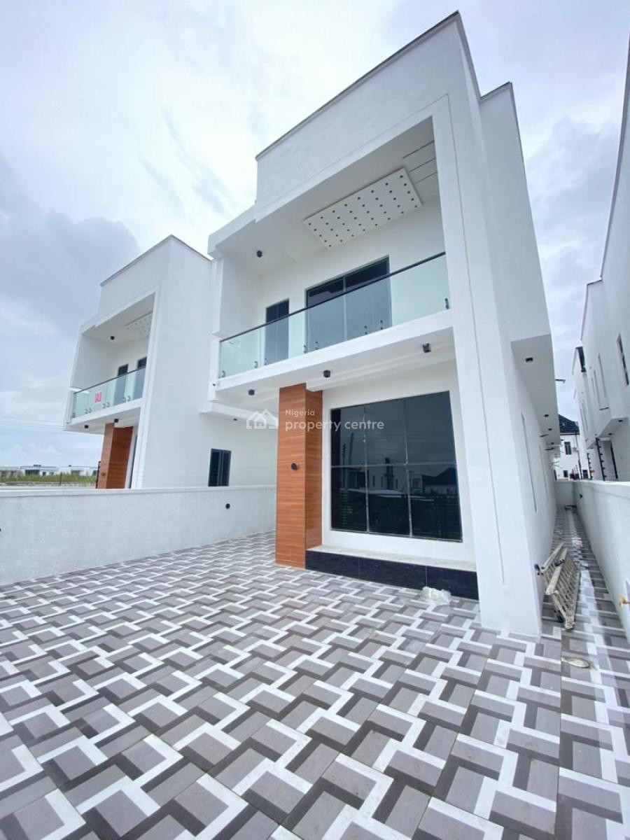 Stunning 4 Bedroom Fully Detached with Bq, Ajah, Lagos, Detached Duplex for Sale