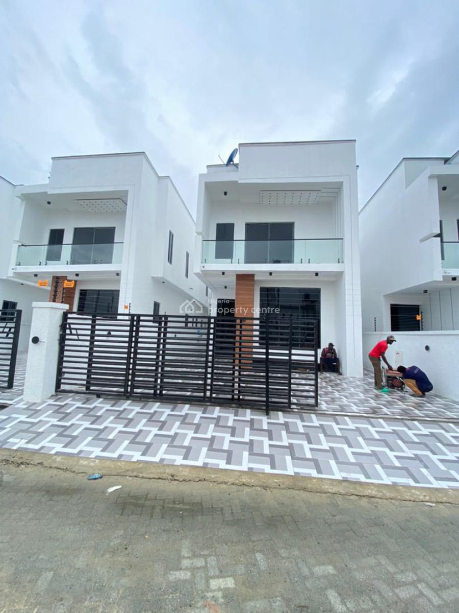 Stunning 4 Bedroom Fully Detached with Bq, Ajah, Lagos, Detached Duplex for Sale