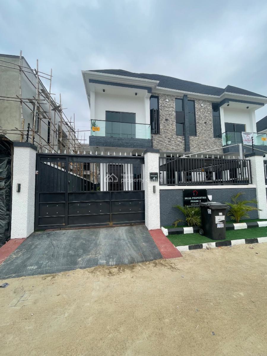 4 Bedroom Semi Detached Duplex with Spacious Bq, Ikota, Lekki, Lagos, Semi-detached Duplex for Sale