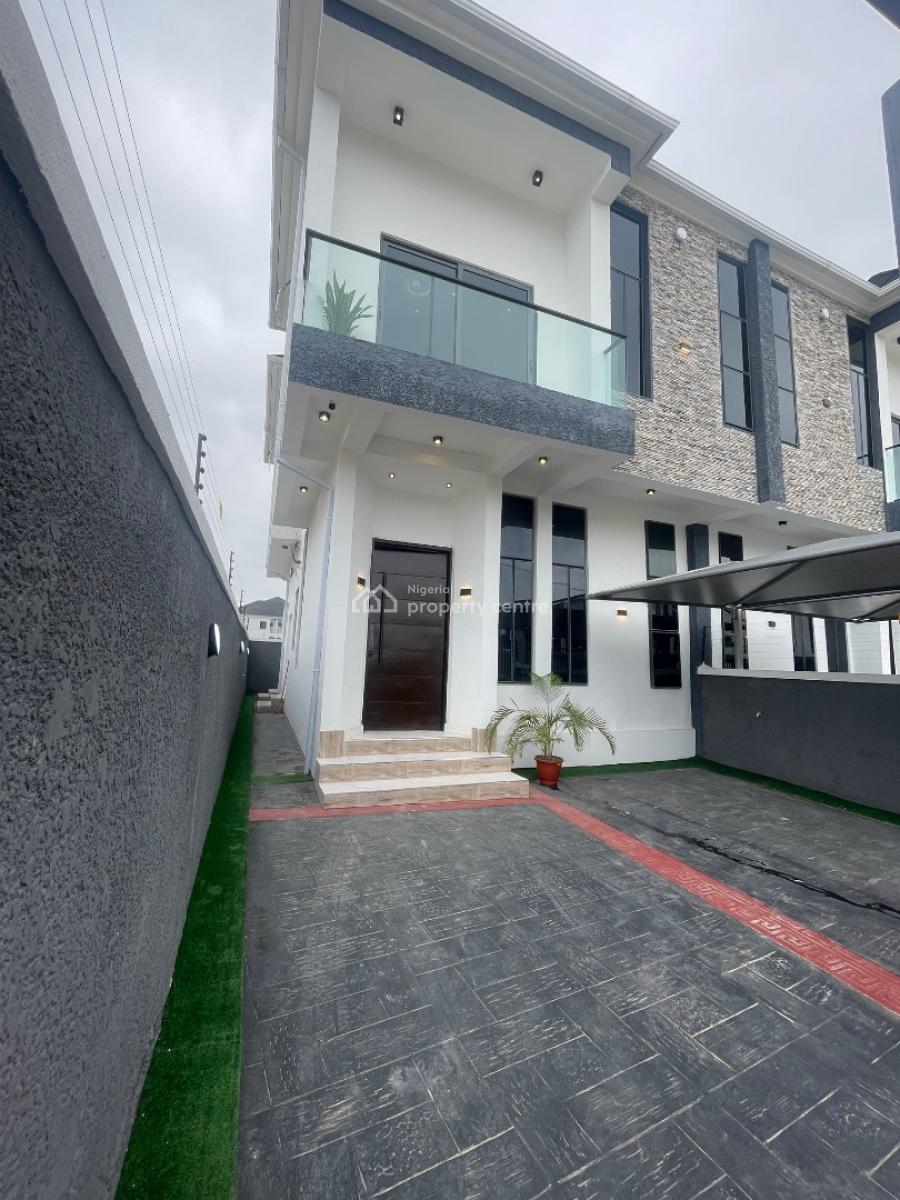 4 Bedroom Semi Detached Duplex with Spacious Bq, Ikota, Lekki, Lagos, Semi-detached Duplex for Sale