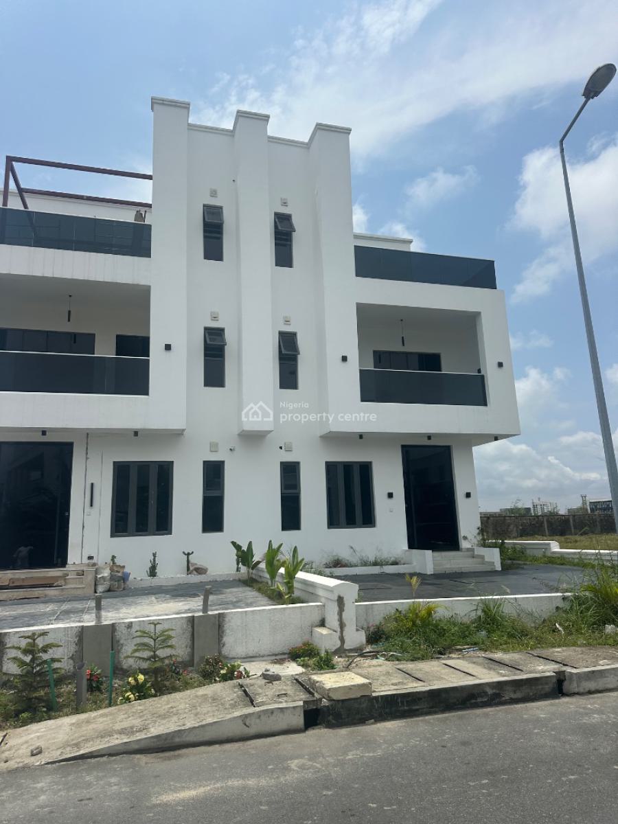 Luxury and Contemporary 4 Bedroom with Bq,  a Cinema and Swimming Pool, Cowrie Creek Estate Ilasan, Lekki, Lagos, Semi-detached Duplex for Sale
