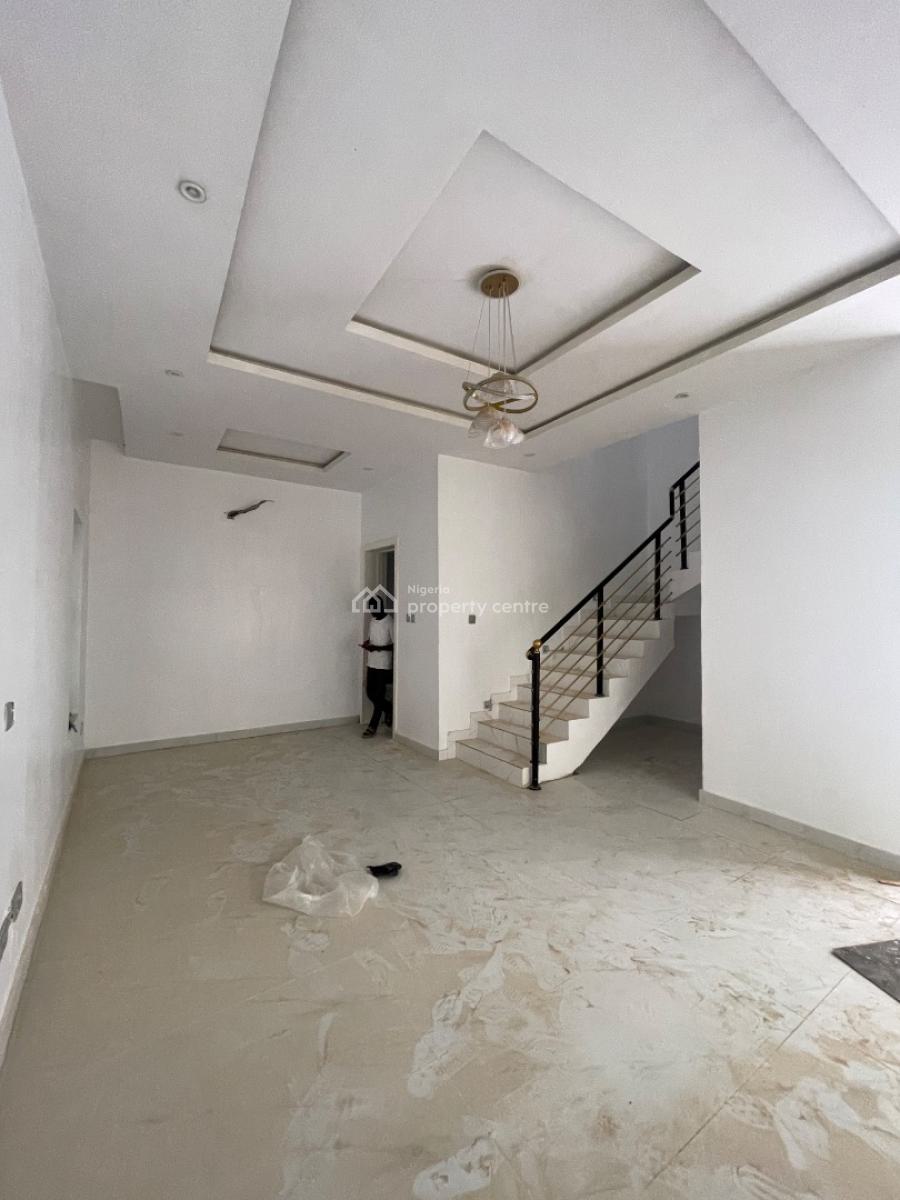: Stylish 3-bedroom Semi Detached Duplex with Bq, Besides Crowns Estate, Sangotedo, Ajah, Lagos, Semi-detached Duplex for Sale