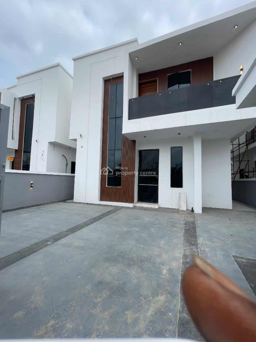 Exquisitely Carved 4 Bedroom Fully Detached-duplex Home with Bq️, Orchid Road Estate, Lekki, Lagos, Detached Duplex for Sale